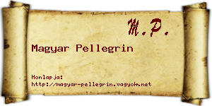 Magyar Pellegrin névjegykártya